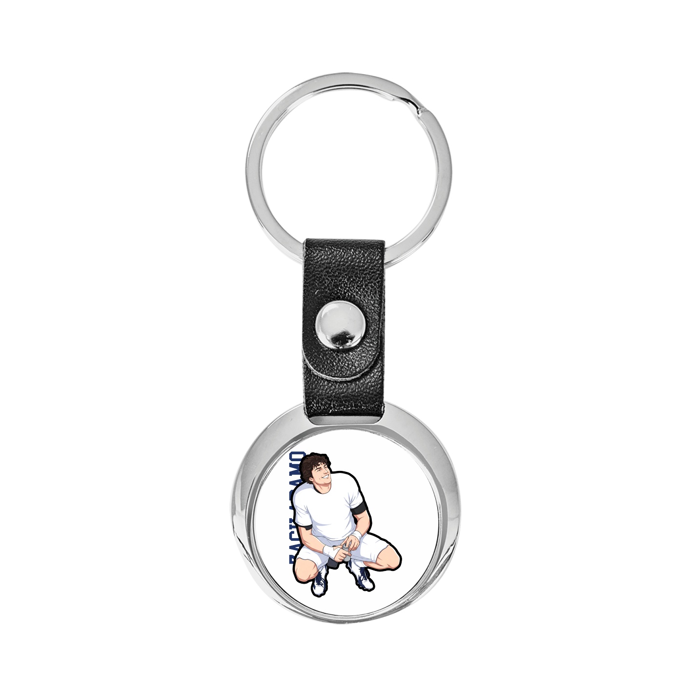 Key Chain — Name Vertical in Classic