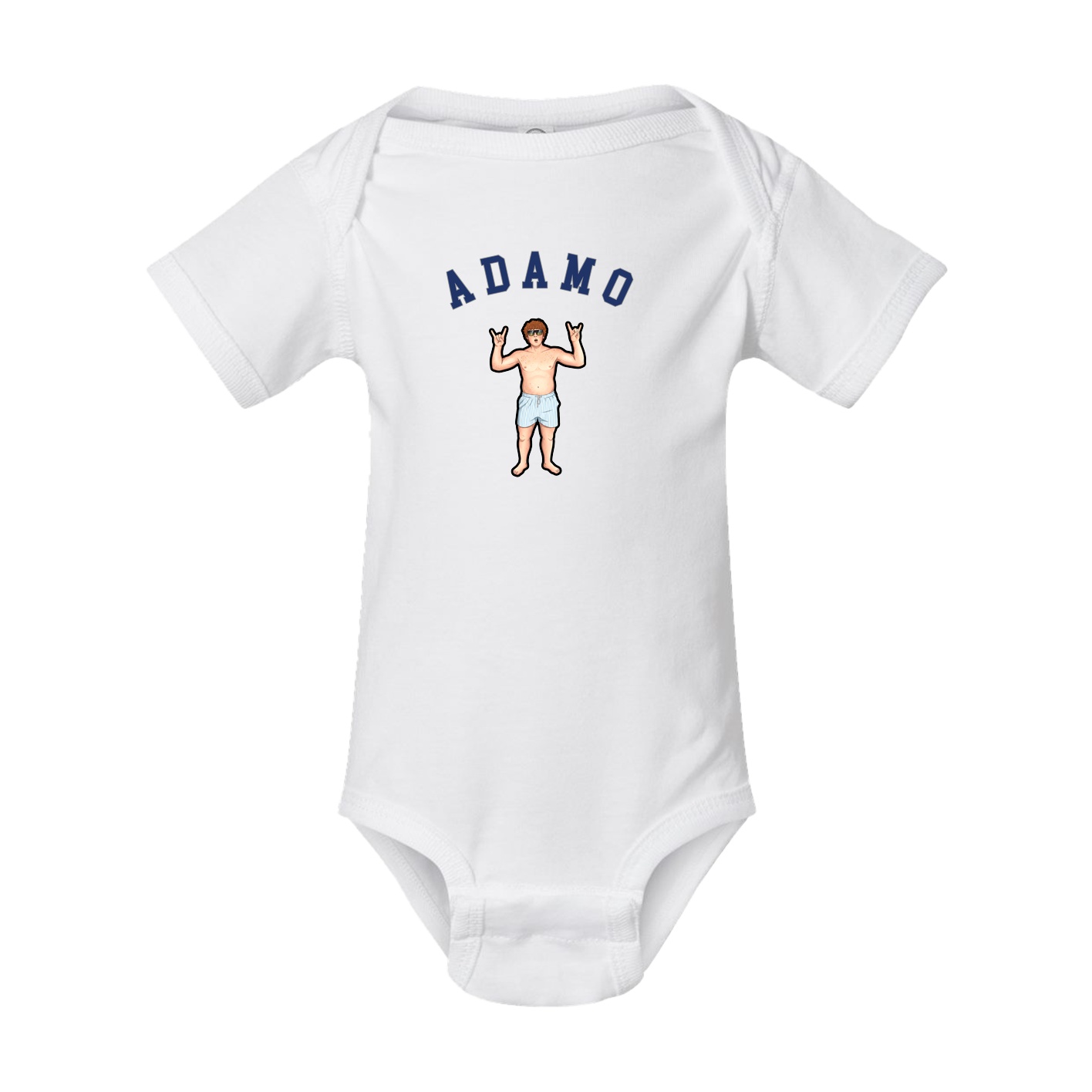 Baby Onesie — Shirsey Arch in White