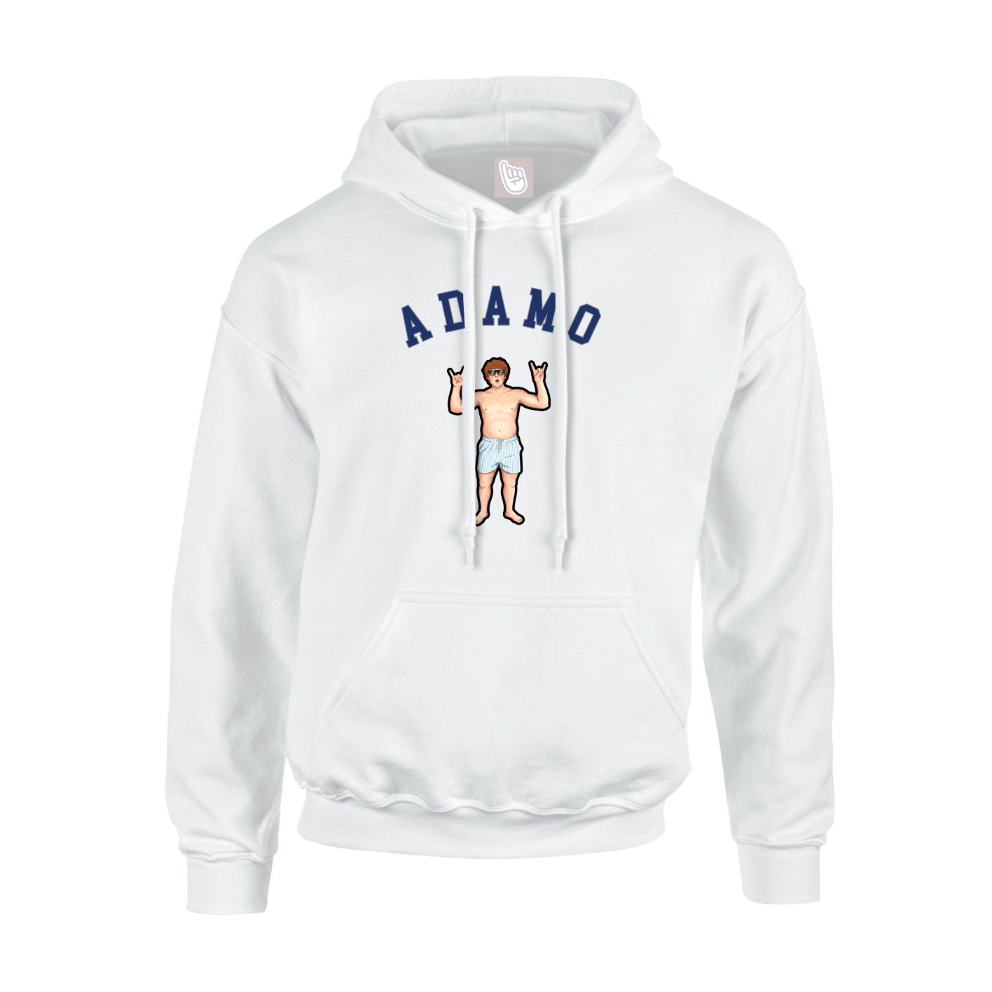 Hoodie — Shirsey Arch in White