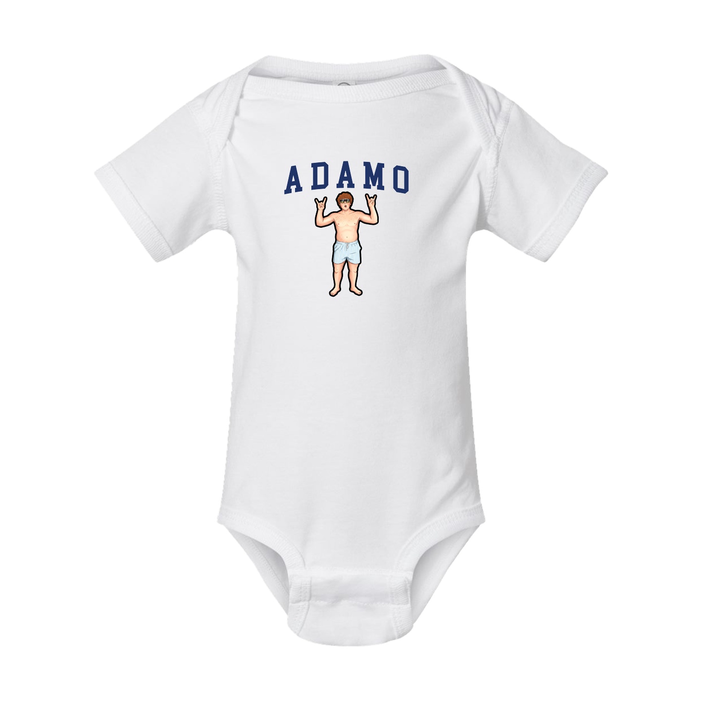 Baby Onesie — Shirsey in White