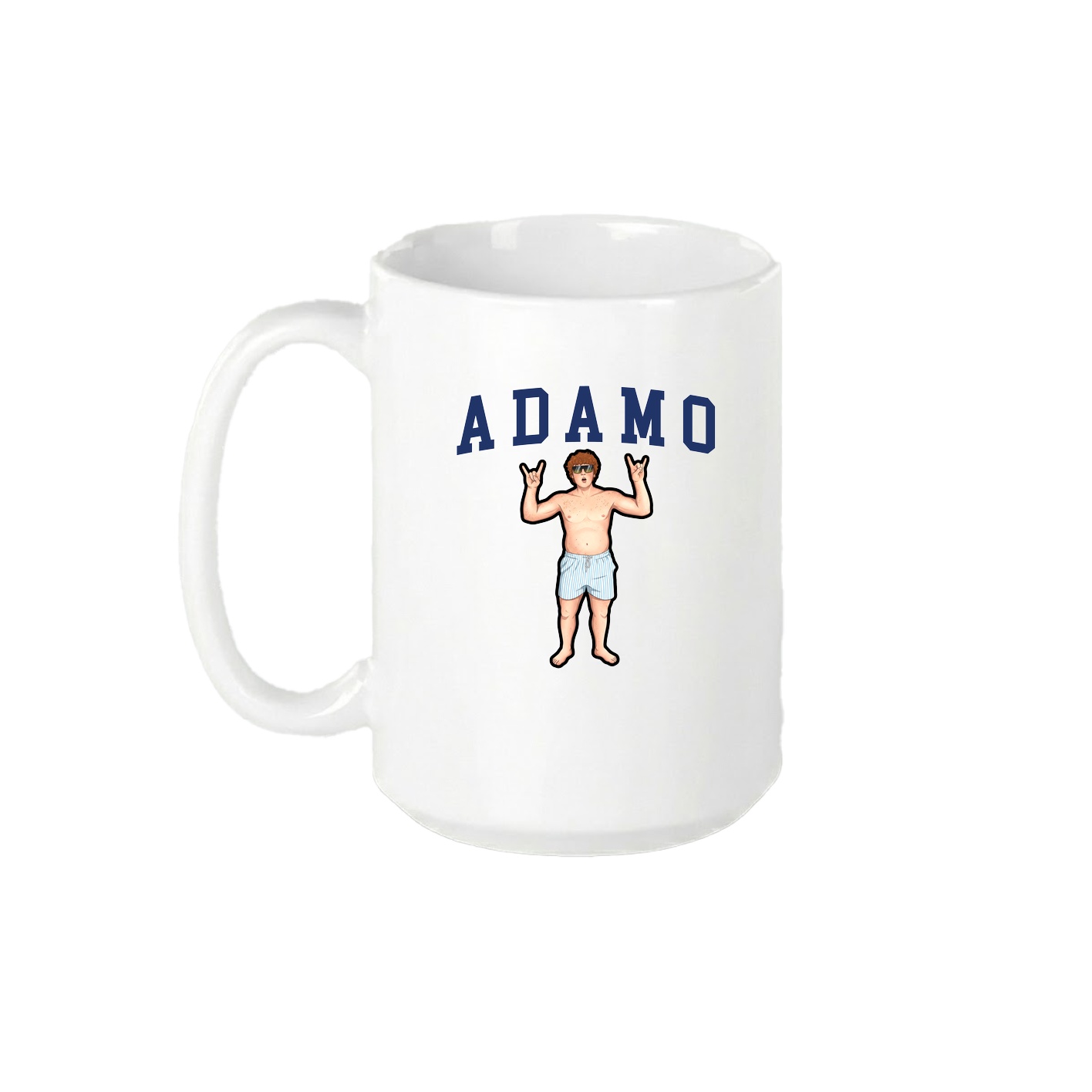 15oz Coffee Mug — Shirsey in White