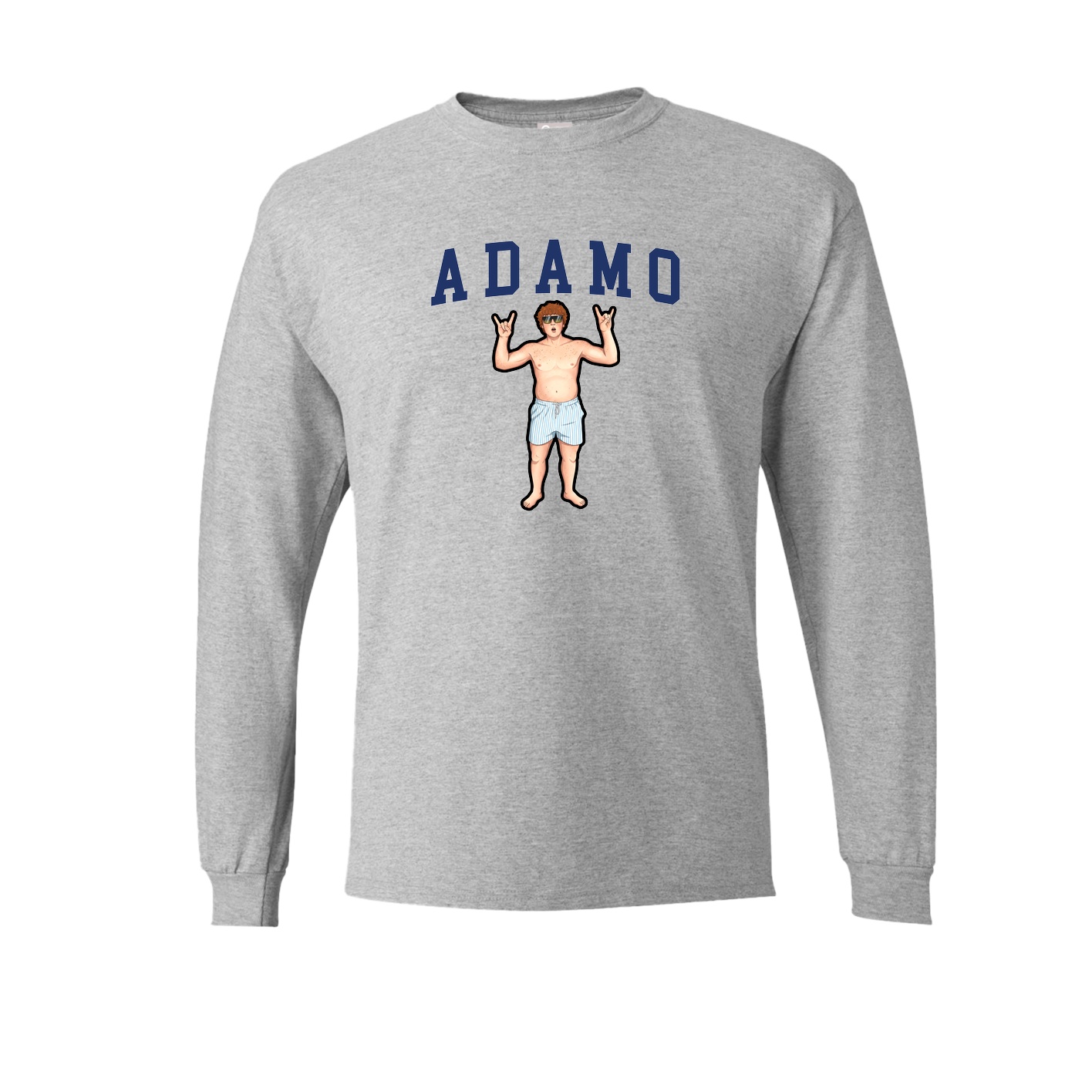 Long Sleeve Tee — Shirsey in Grey