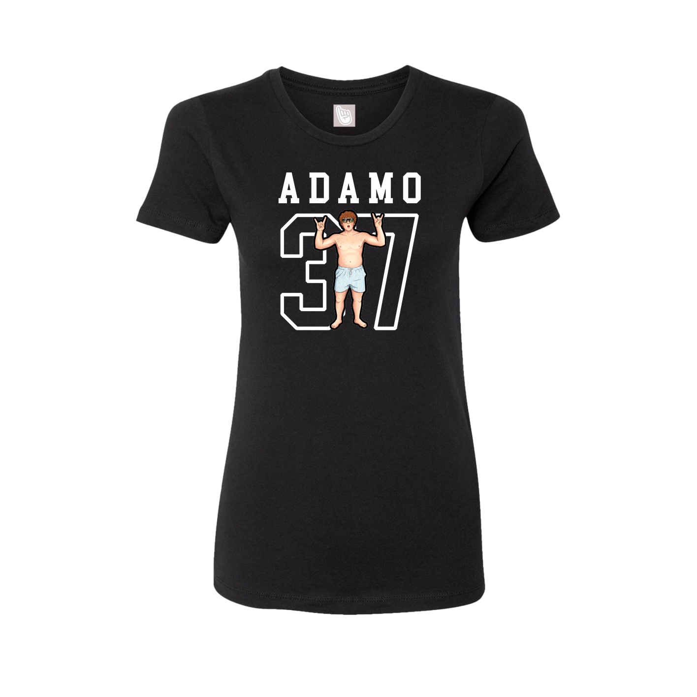 Fitted Women's Tee — Shirsey in Black