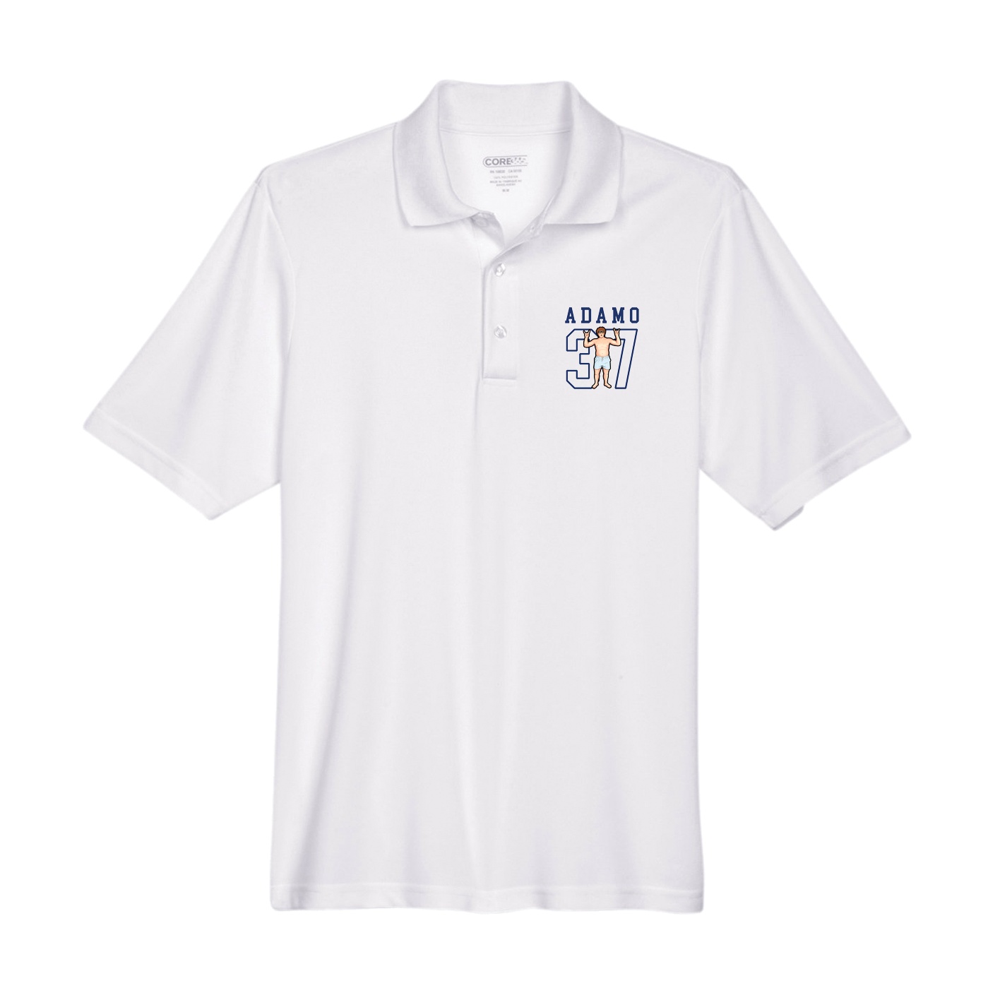 Performance Polo — Shirsey in White