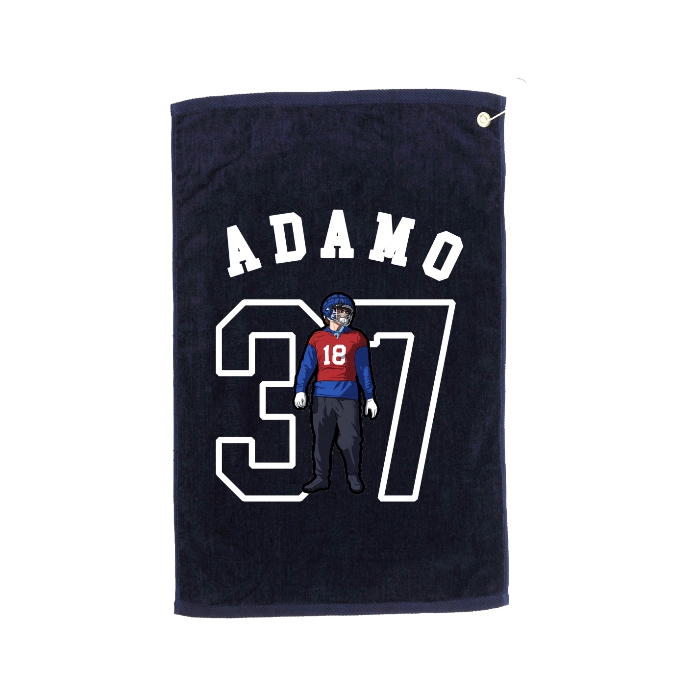 Golf Towel — Shirsey Arch in Navy