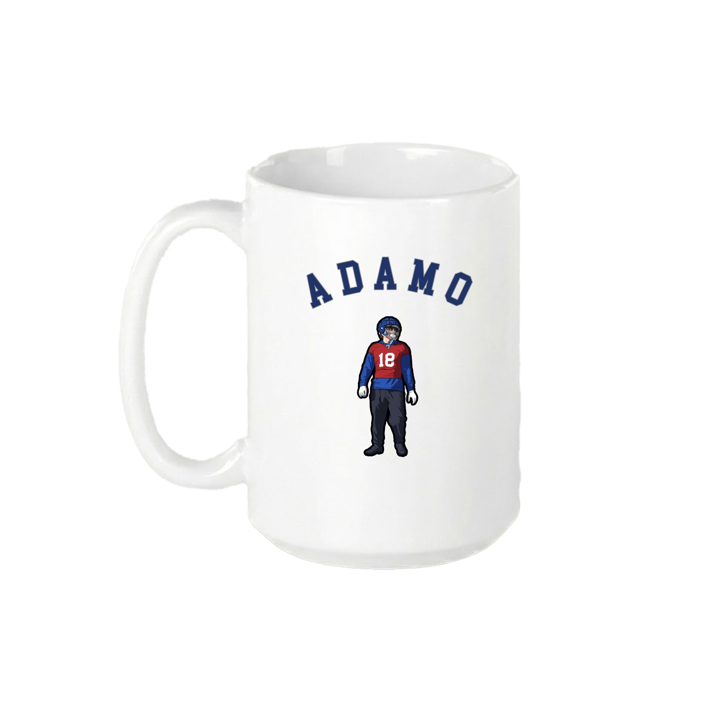 15oz Coffee Mug — Shirsey Arch in White