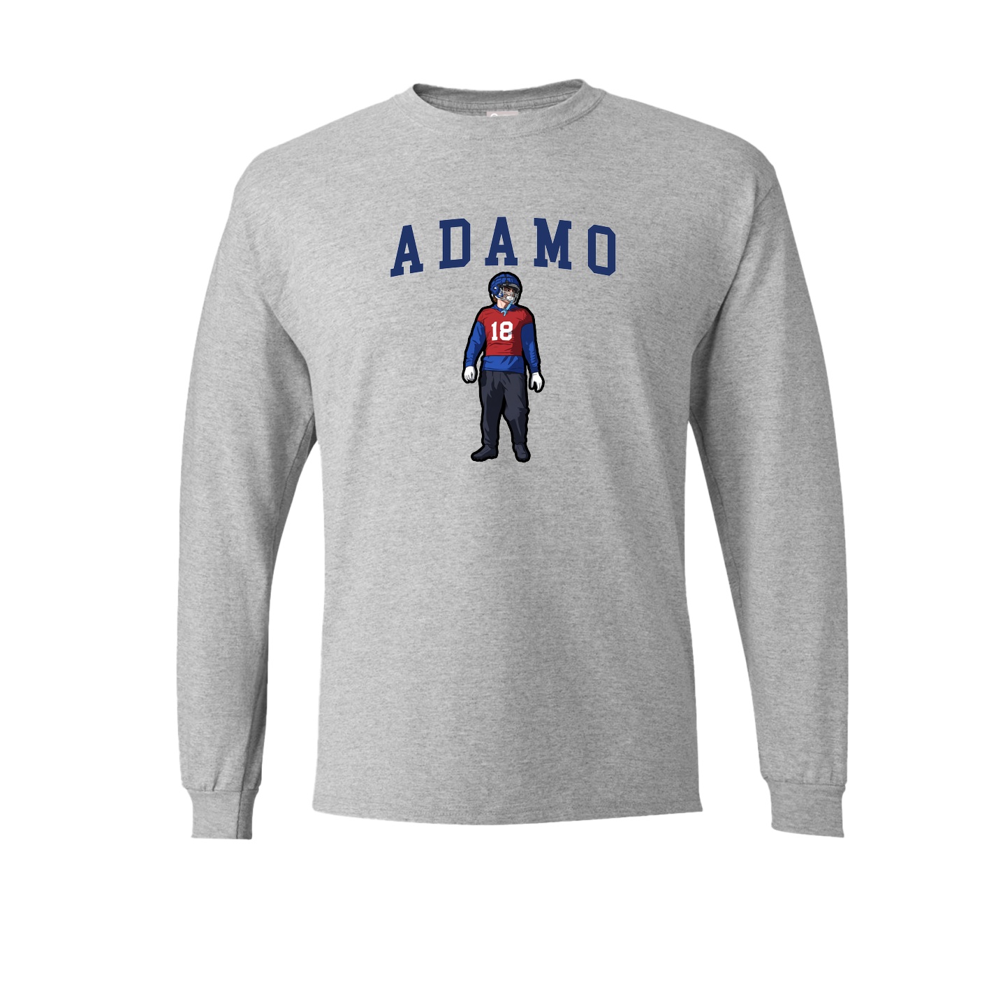 Long Sleeve Tee — Shirsey in Grey