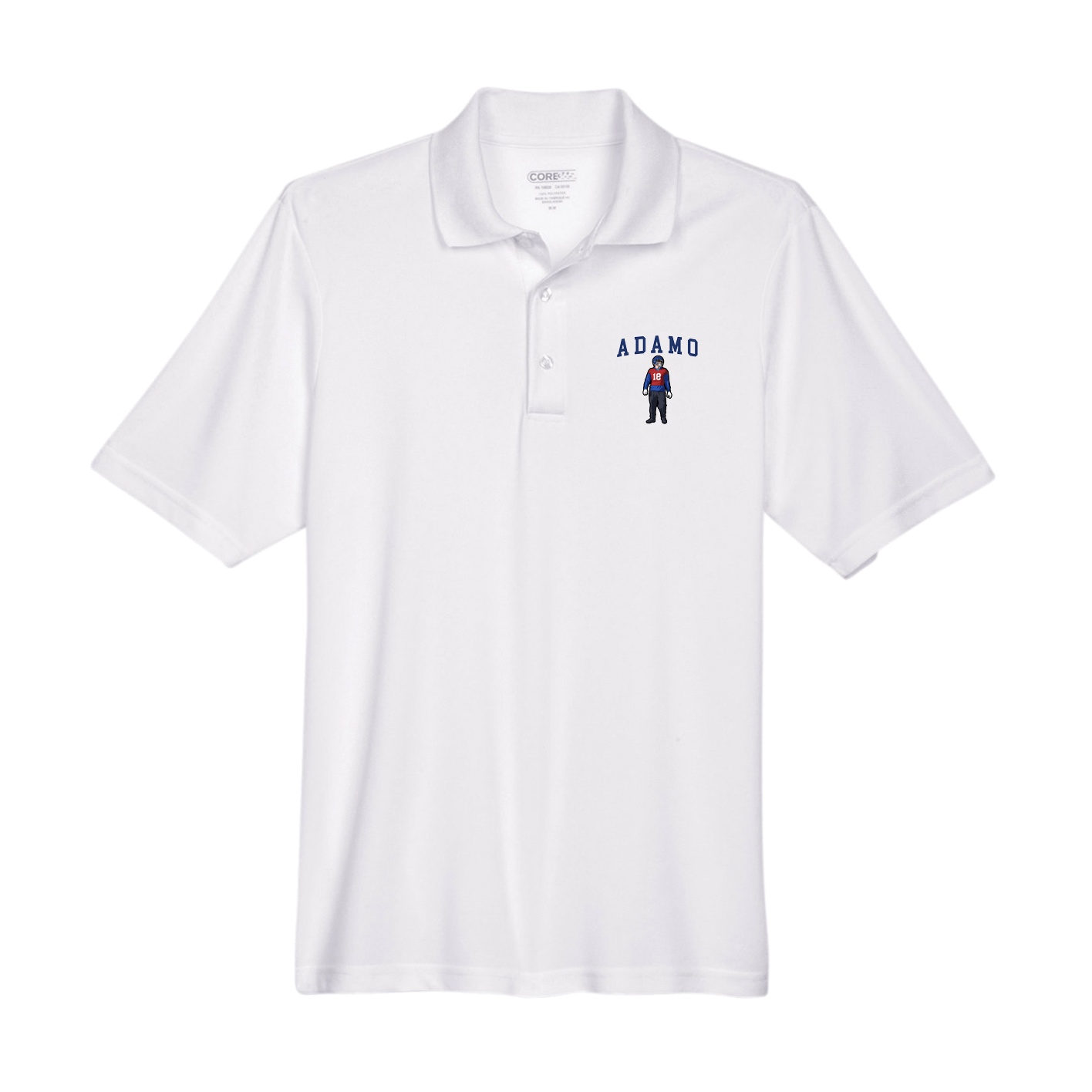 Performance Polo — Shirsey in White