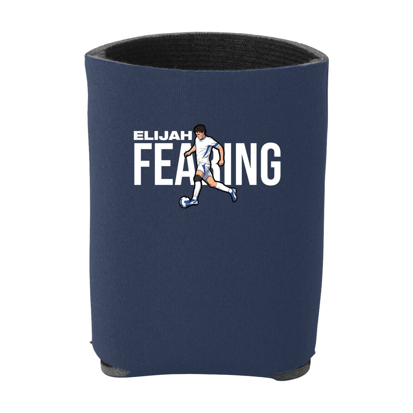 Can Holder — Player Name in Navy