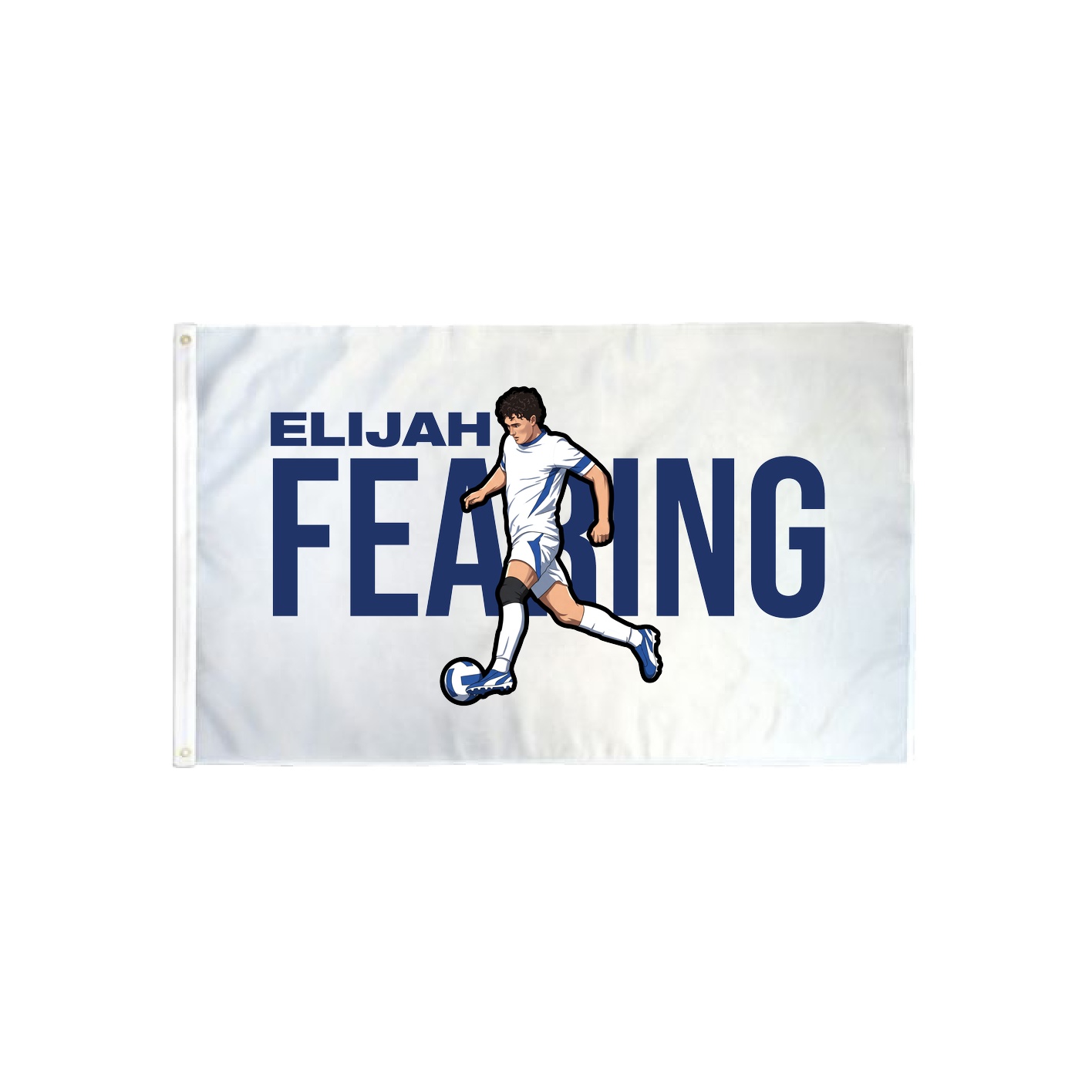 3x5 Flag — Player Name in Classic