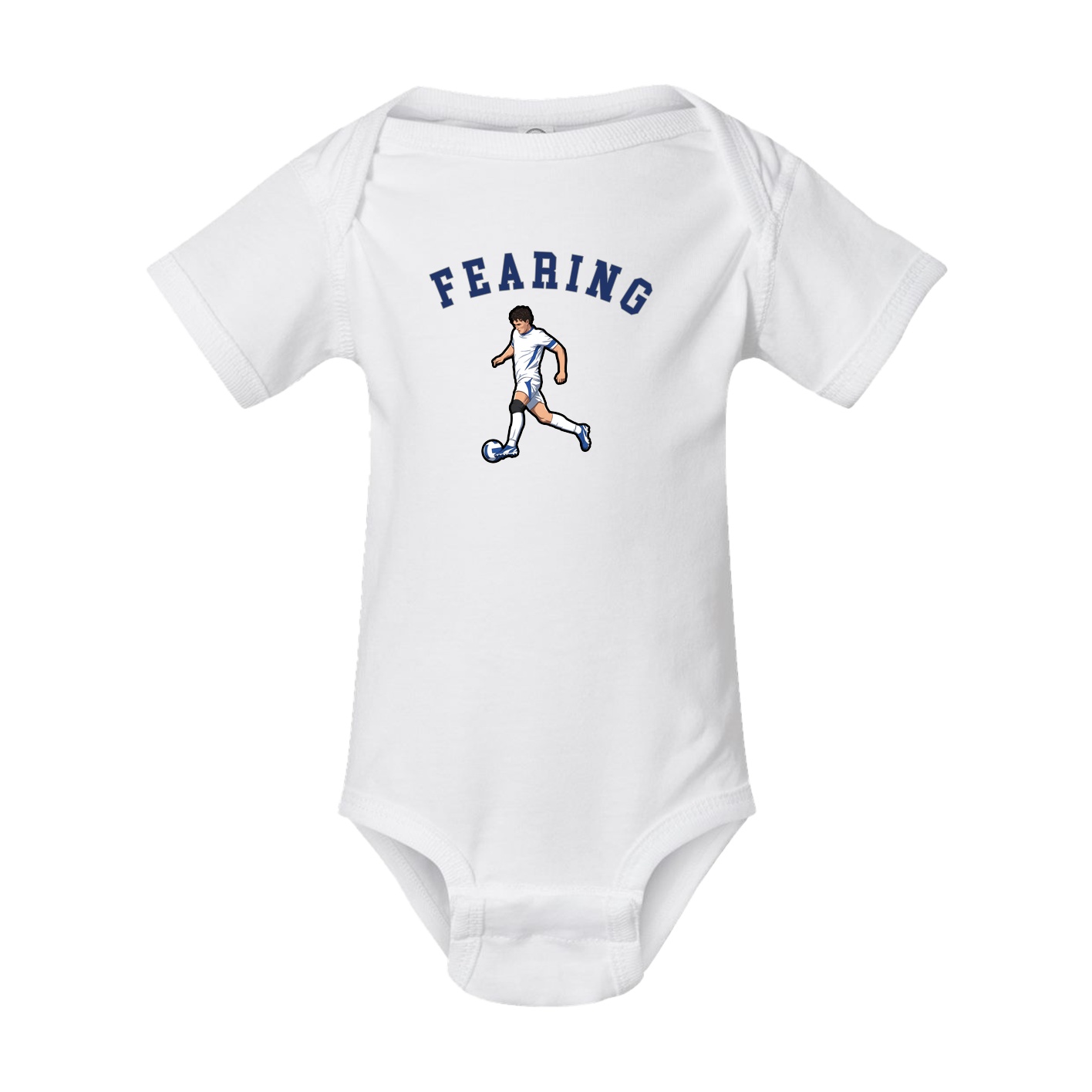Baby Onesie — Shirsey Arch in White