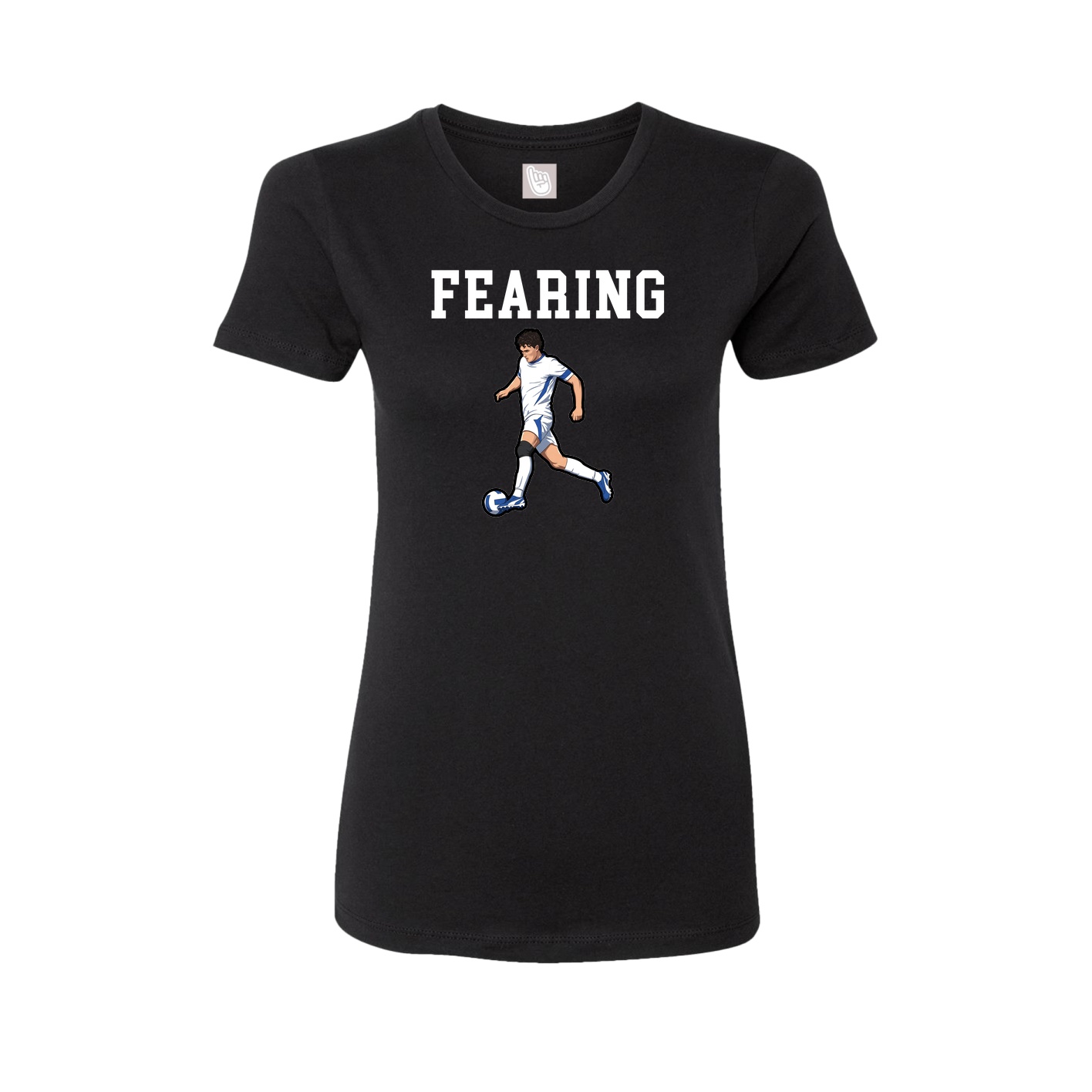 Fitted Women's Tee — Shirsey in Black