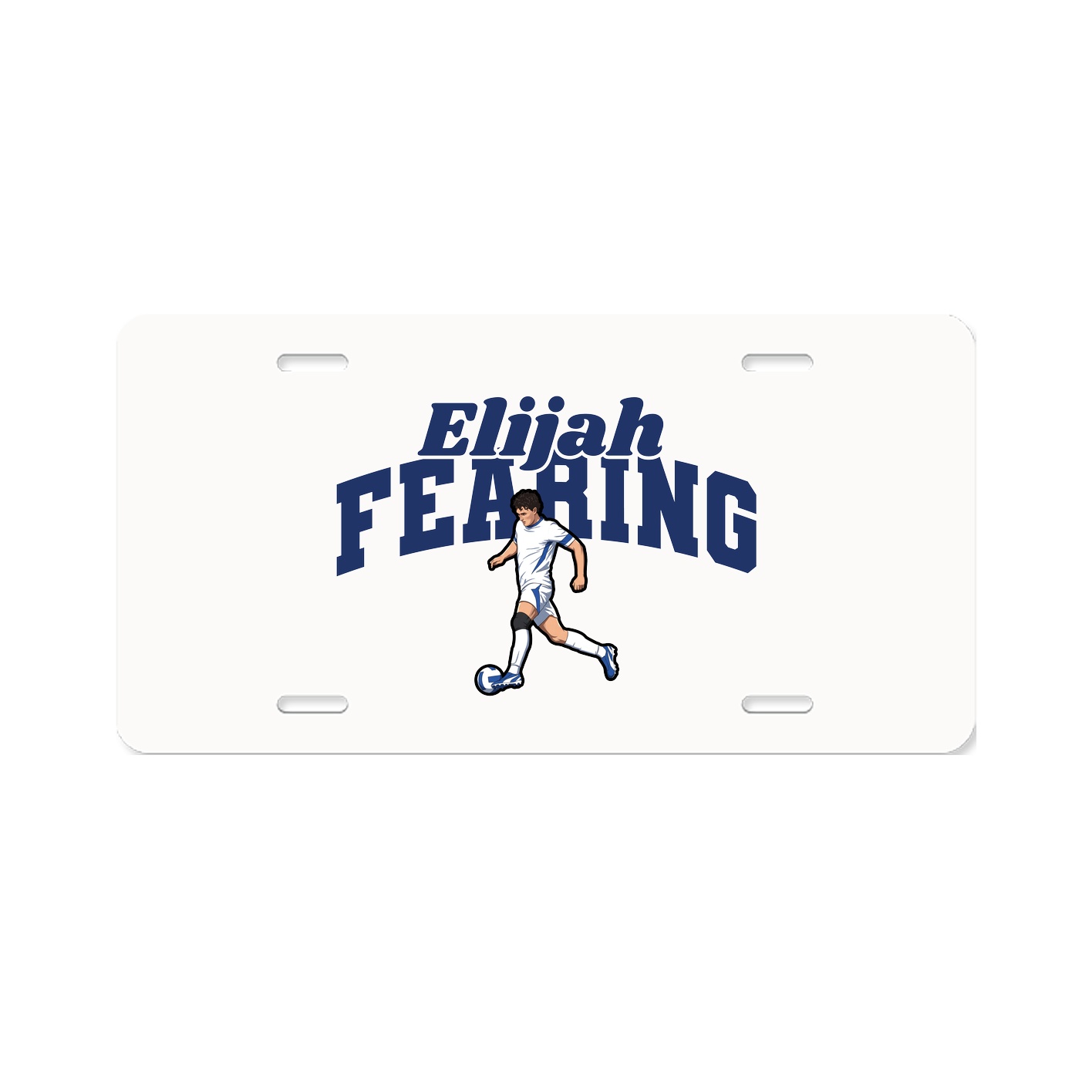License Plate — Signature Arch in Classic