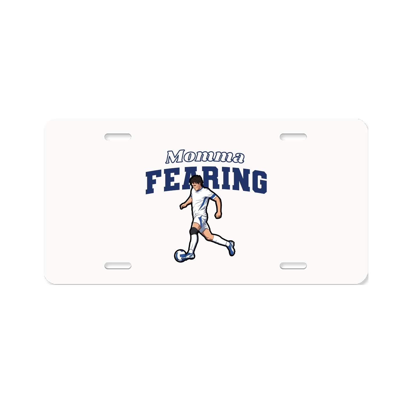 License Plate — Mothers Day Block in Classic