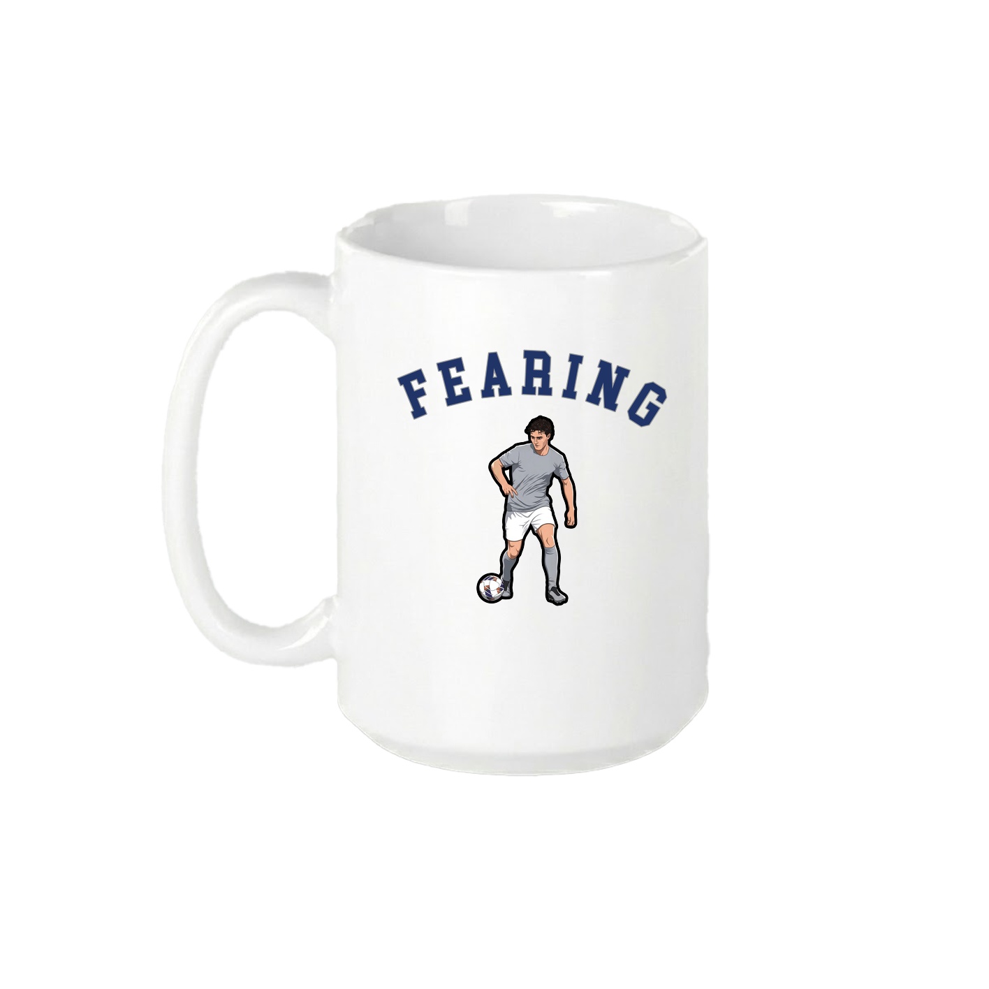 15oz Coffee Mug — Shirsey Arch in White
