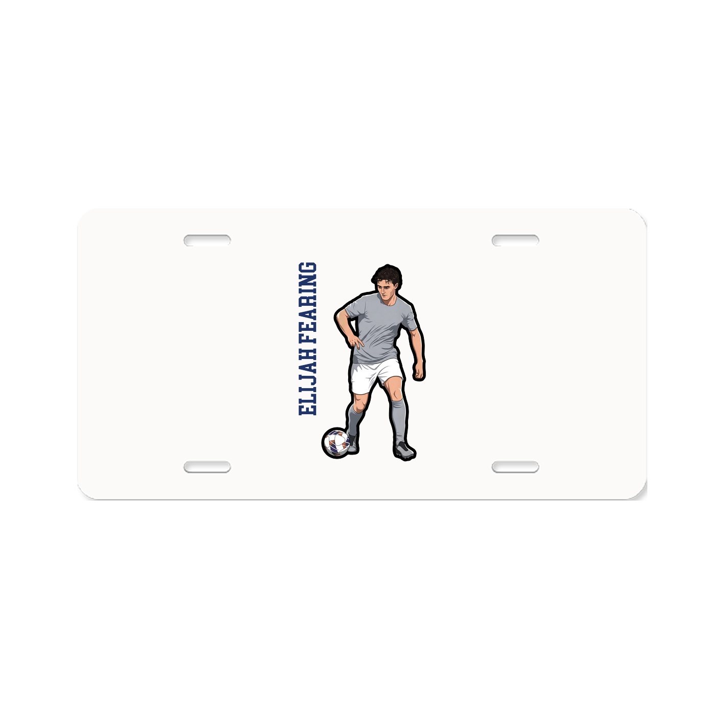 Aluminum License Plate