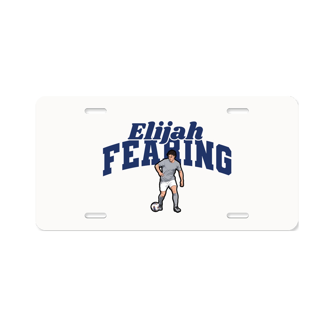 License Plate — Signature Arch in Classic