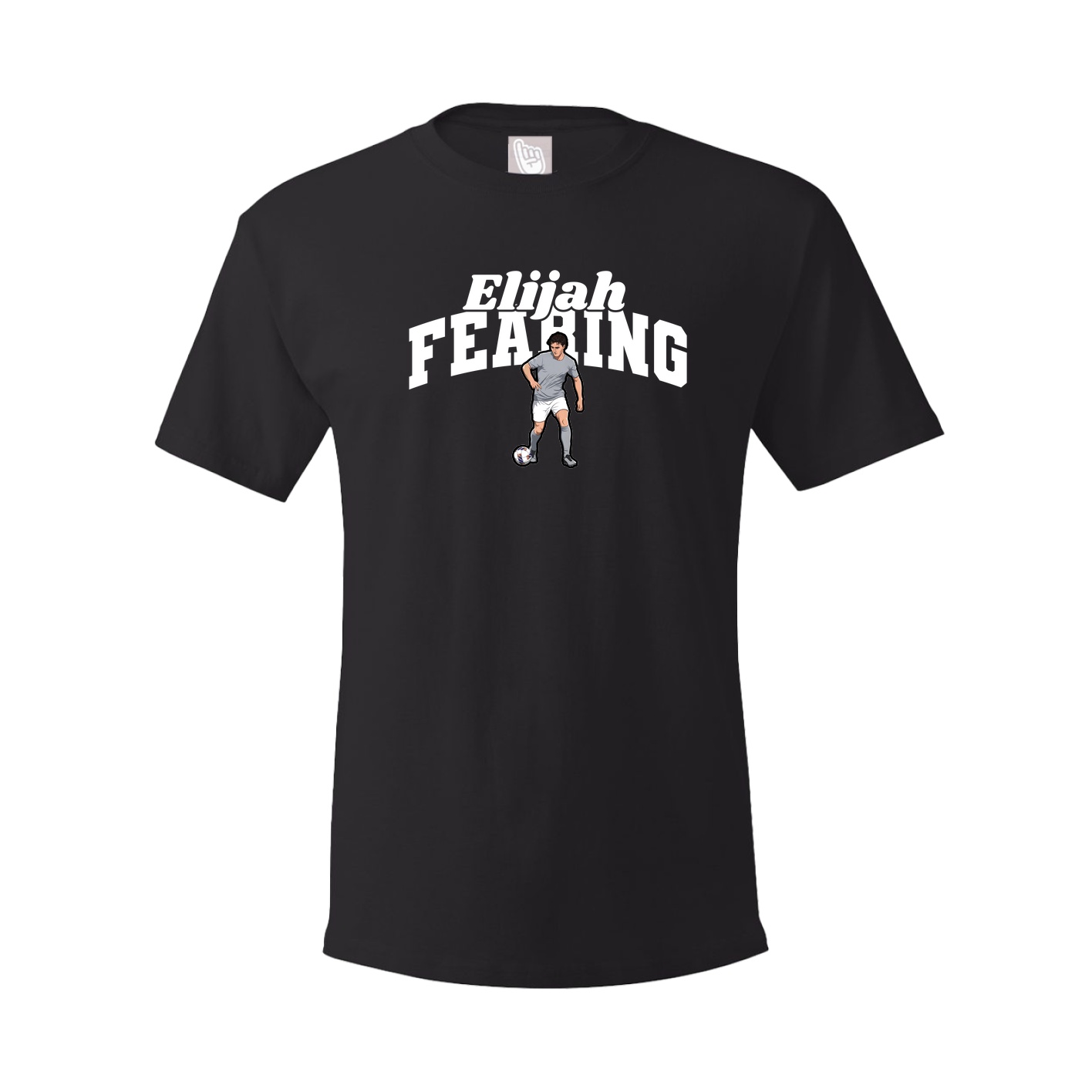 Youth Tee — Signature Arch in Black