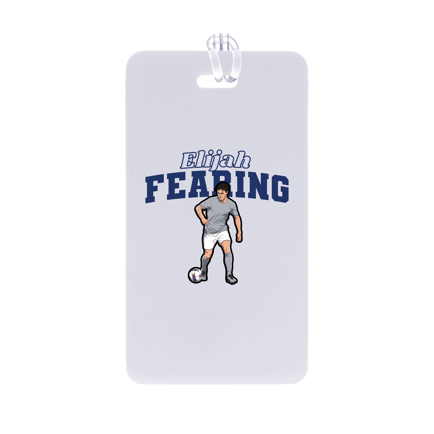 Bag Tag — Name Arch in Classic