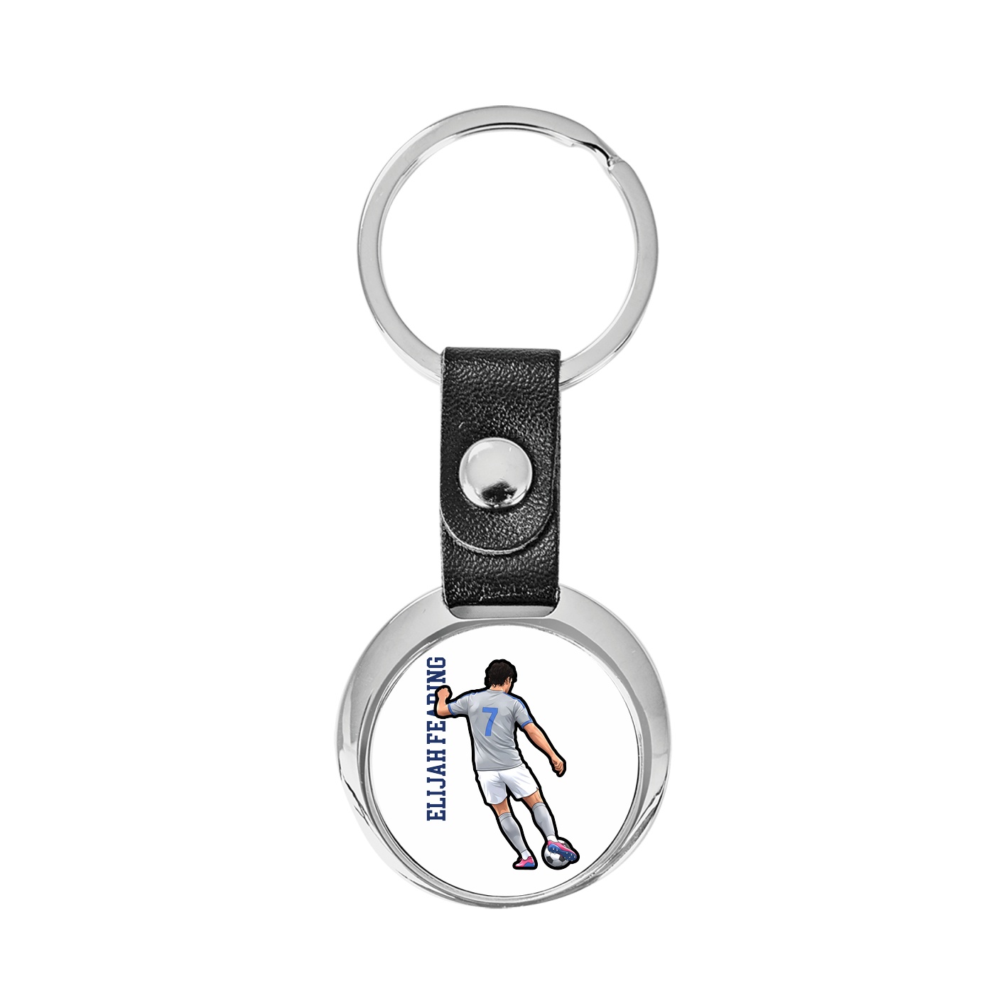 Key Chain — Name Vertical in Classic