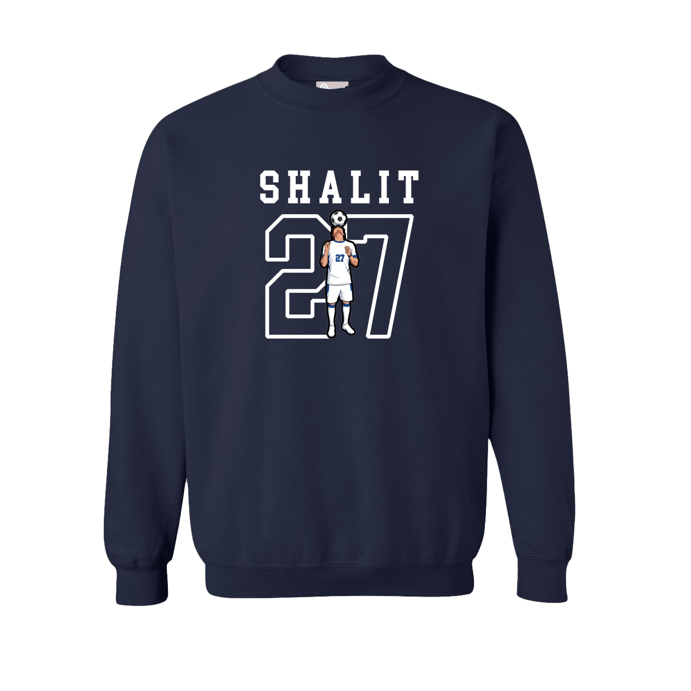 Fleece Crew — Shirsey in Navy