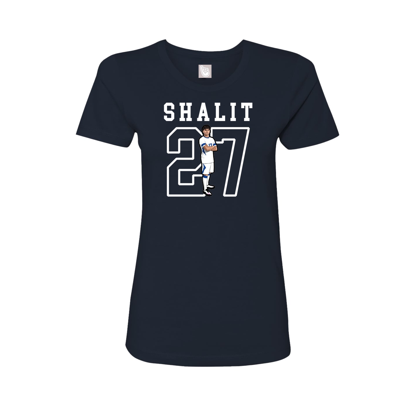 Fitted Women's Tee — Shirsey in Navy