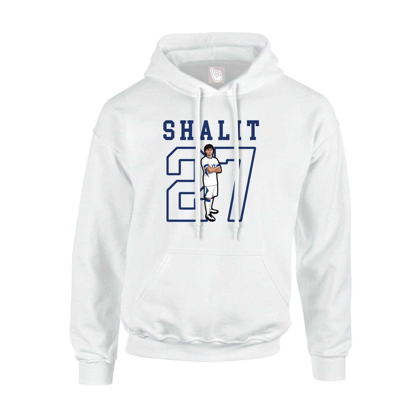 Hoodie — Shirsey in White