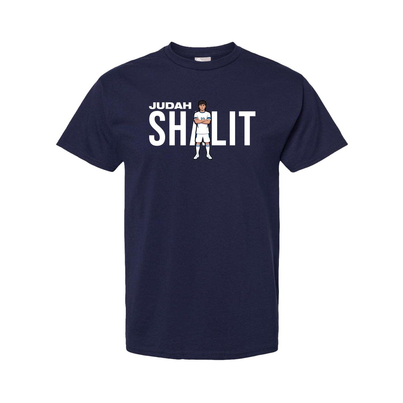 Tee — Player Name in Navy