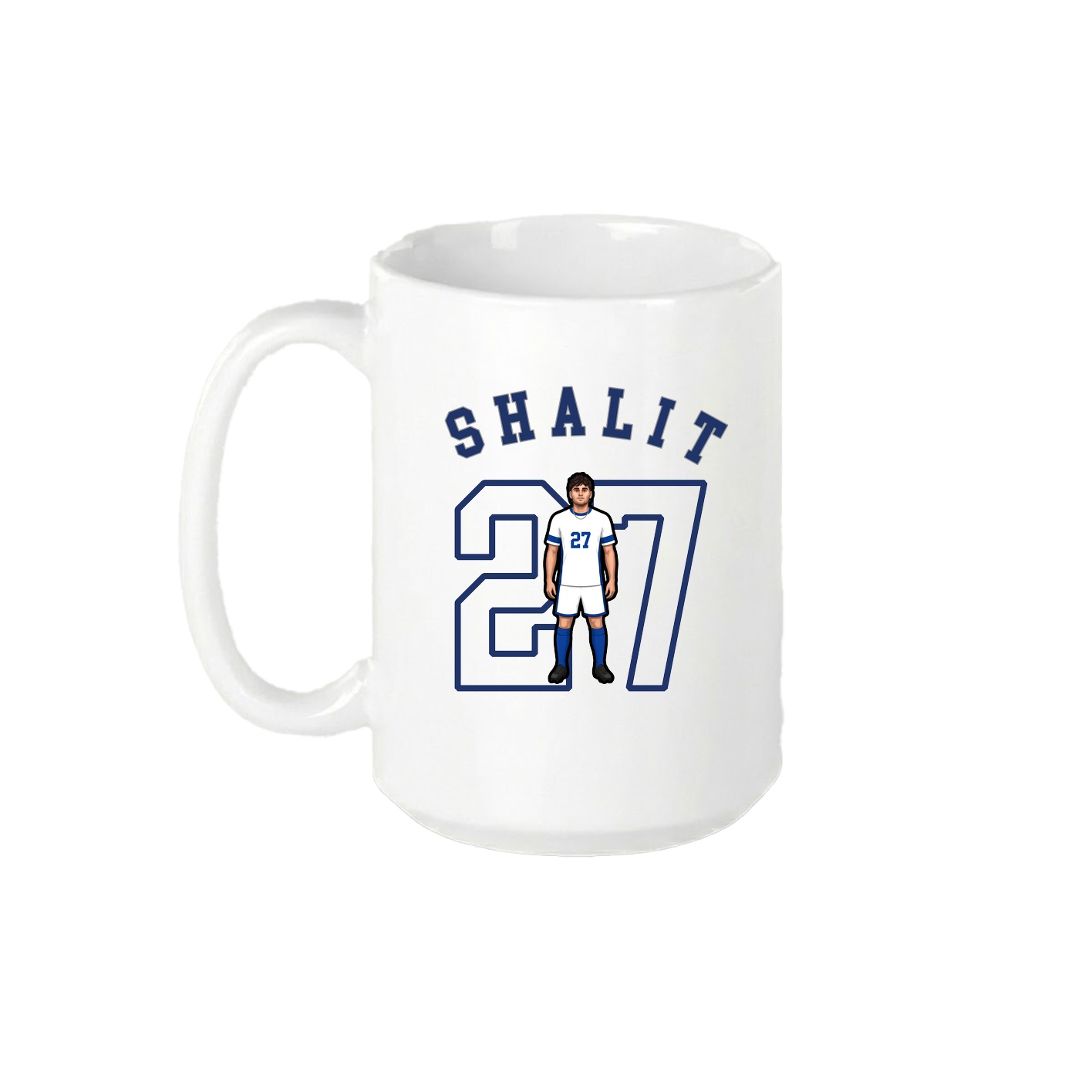 15oz Coffee Mug — Shirsey Arch in White