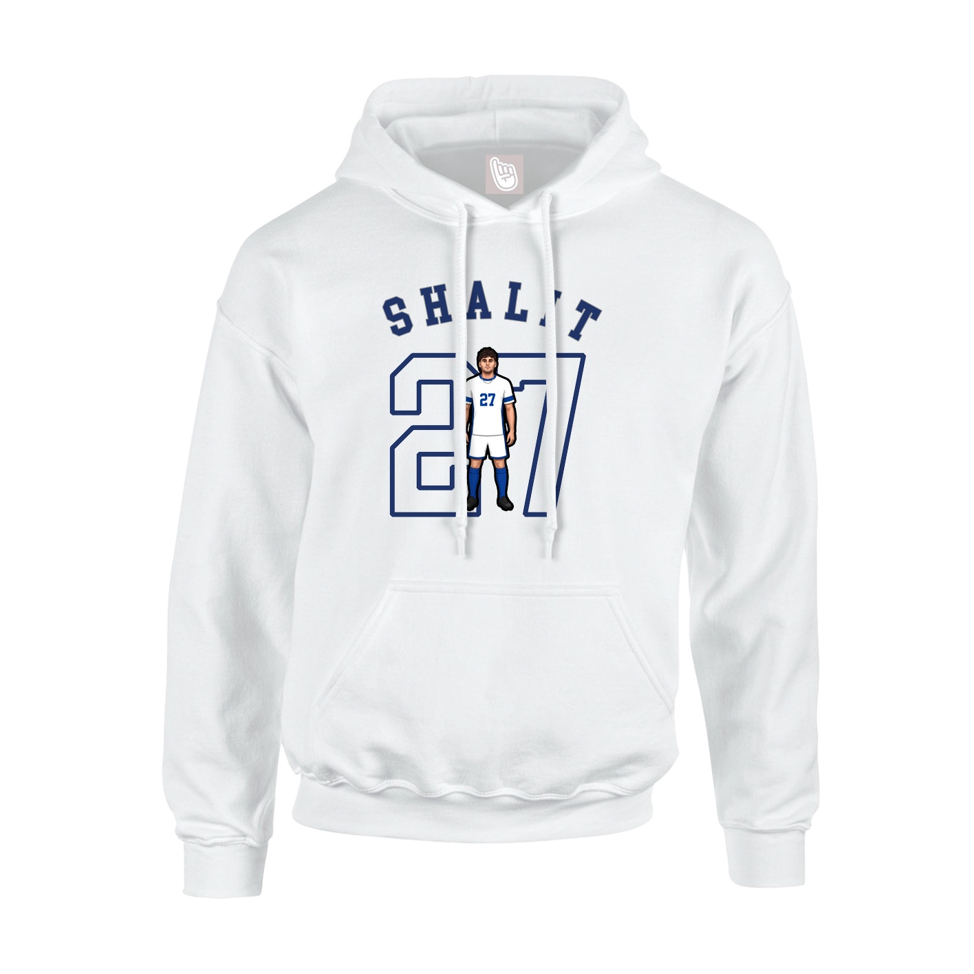 Hoodie — Shirsey Arch in White