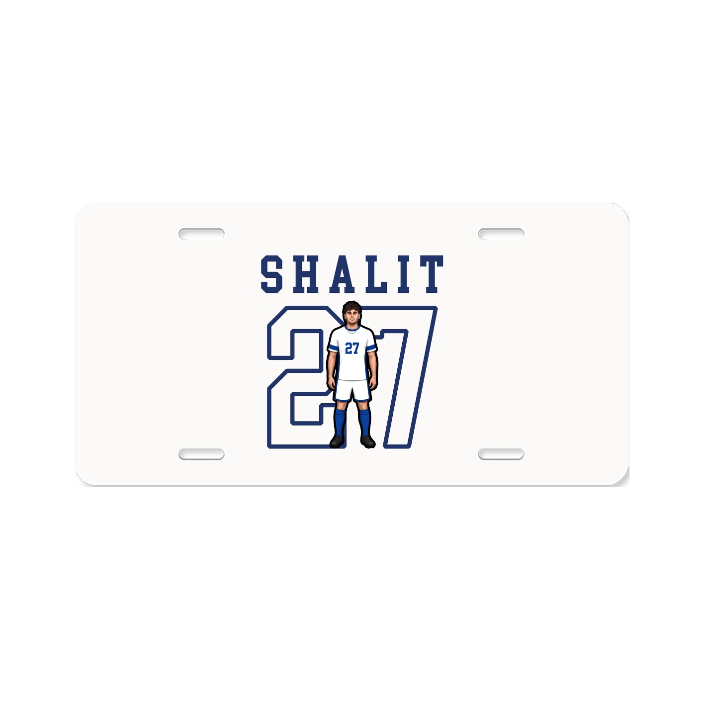 License Plate — Shirsey in Classic