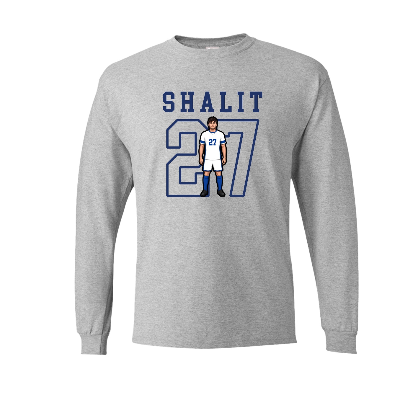 Long Sleeve Tee — Shirsey in Grey