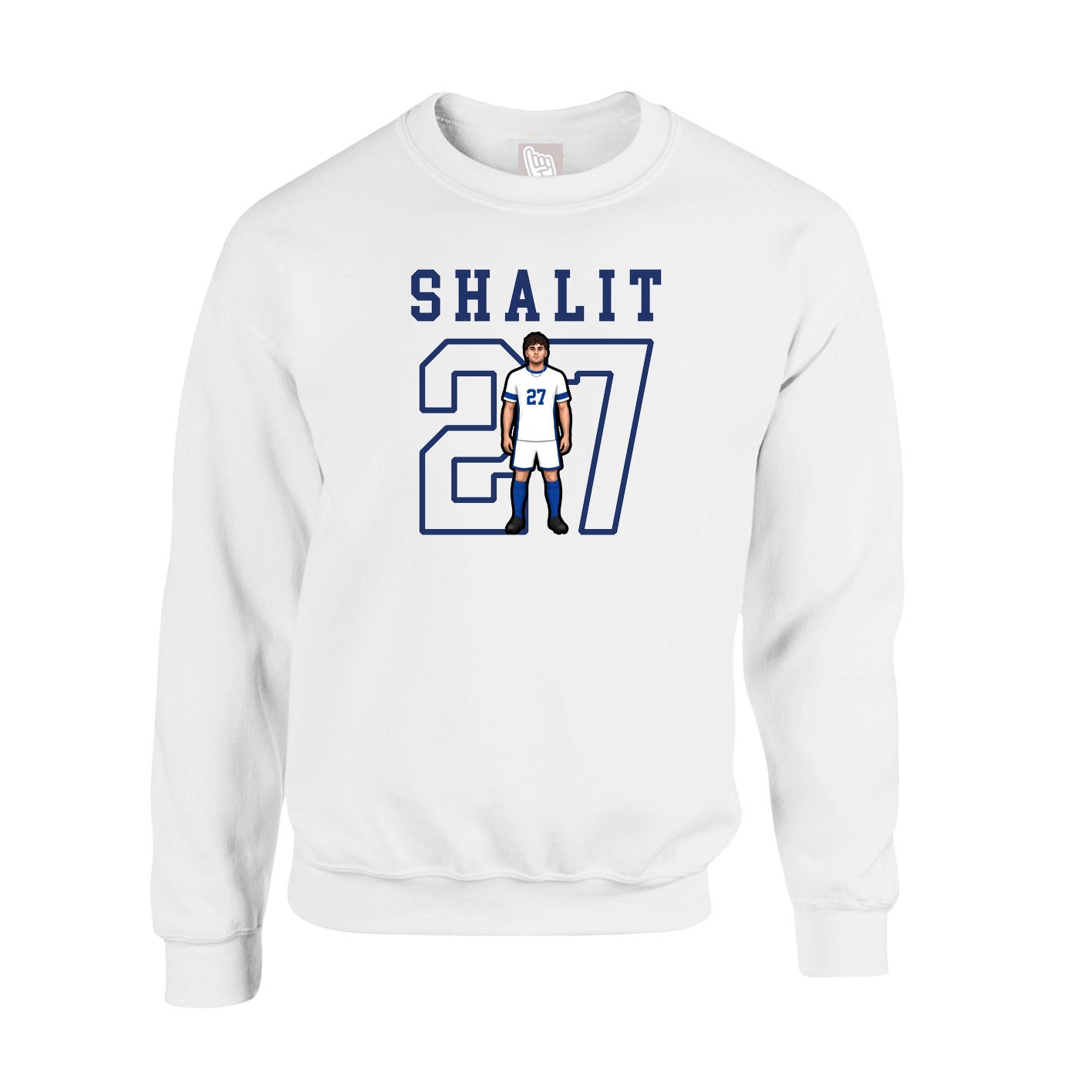 Fleece Crew — Shirsey in White
