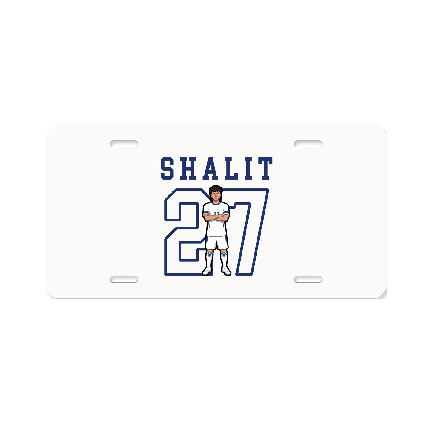 License Plate — Shirsey in Classic