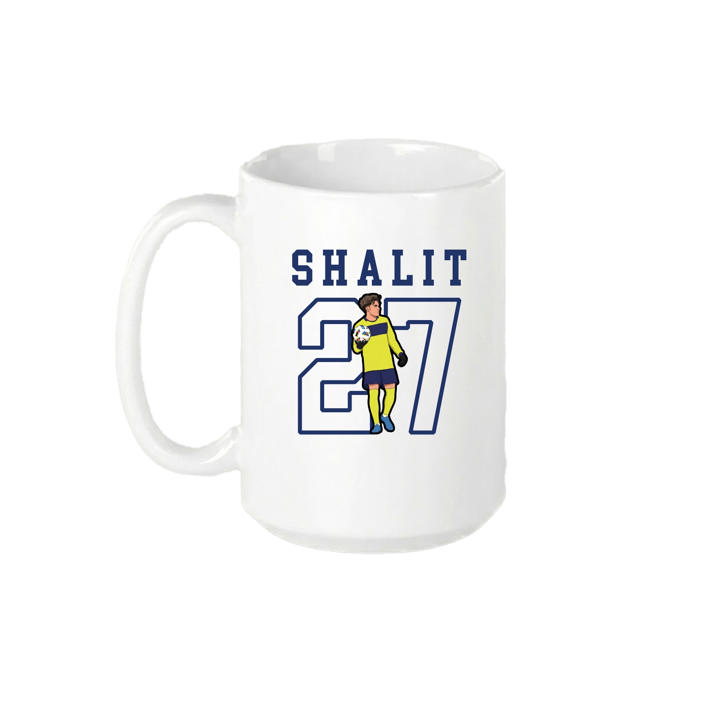 15oz Coffee Mug — Shirsey in White