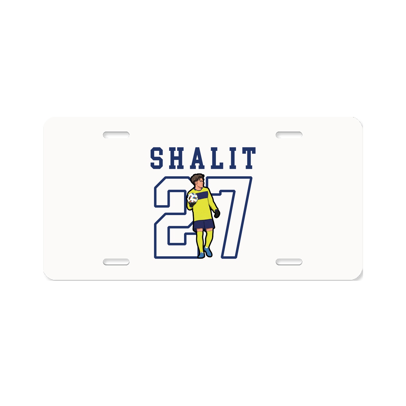 License Plate — Shirsey in Classic