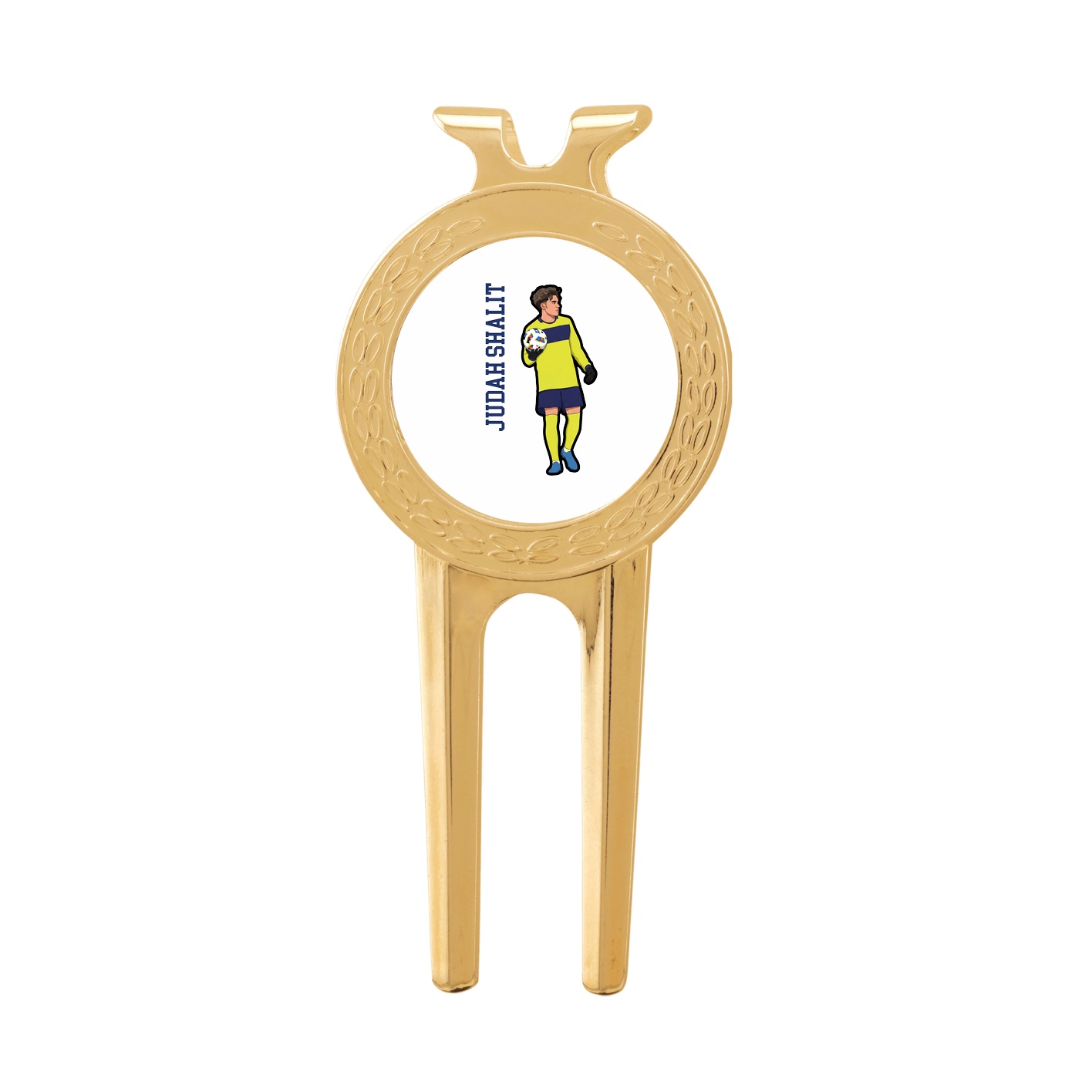 Divot Tool with Ball Marker — Name Vertical in Classic