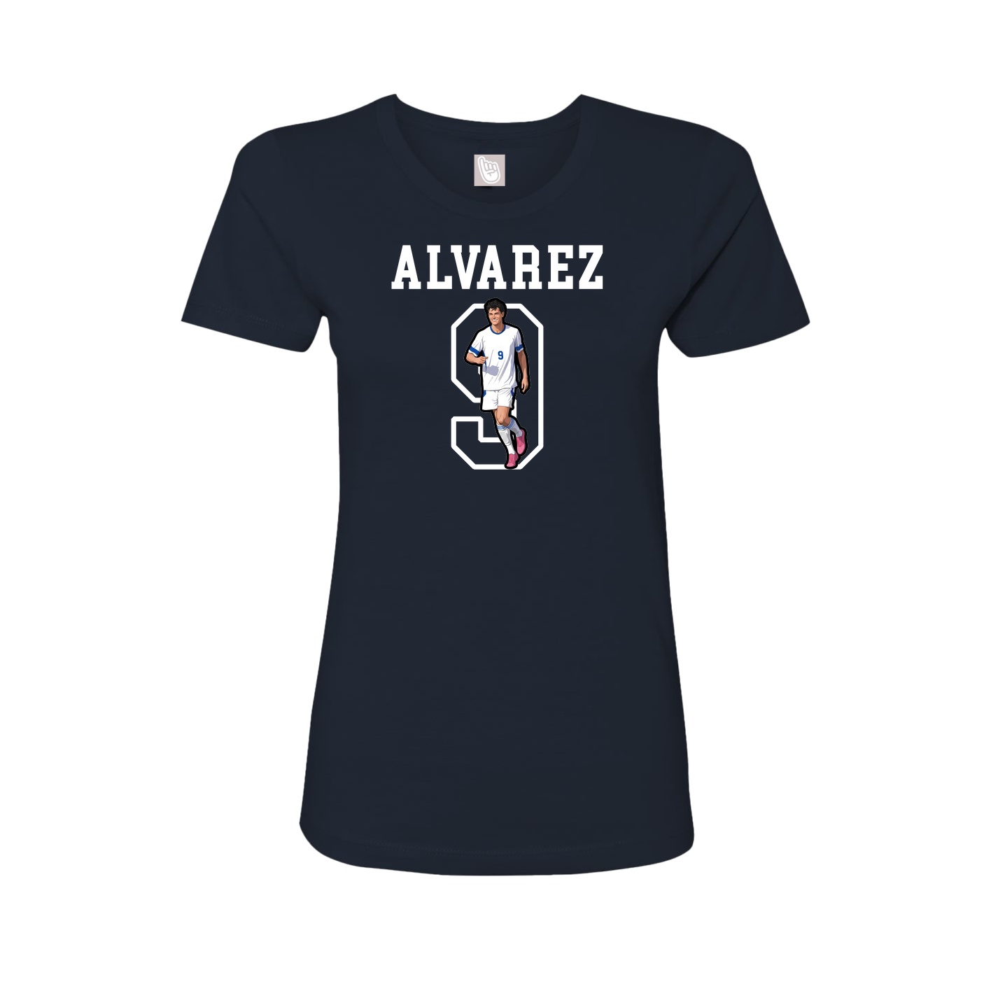 Fitted Women's Tee — Shirsey in Navy