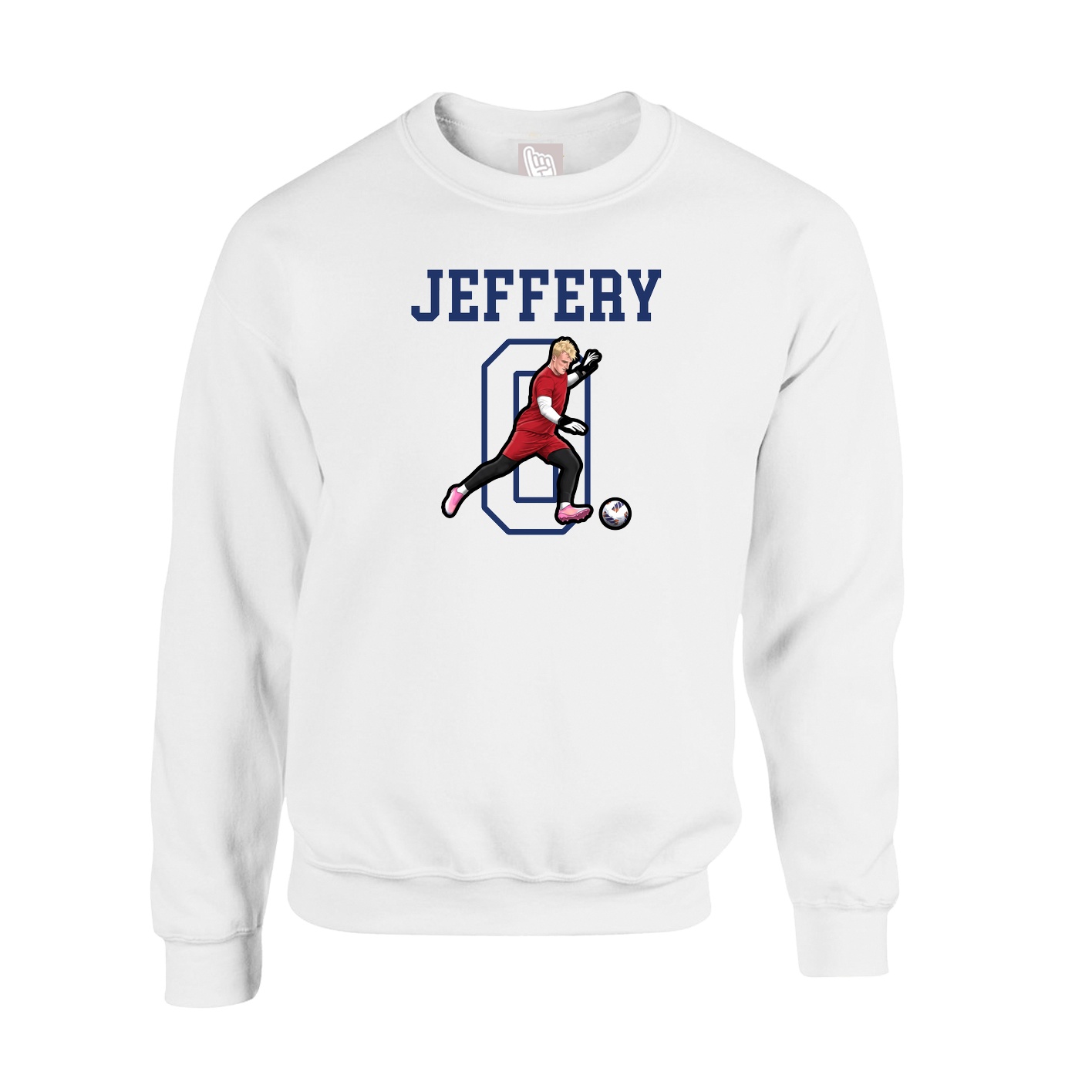 Fleece Crew — Shirsey in White