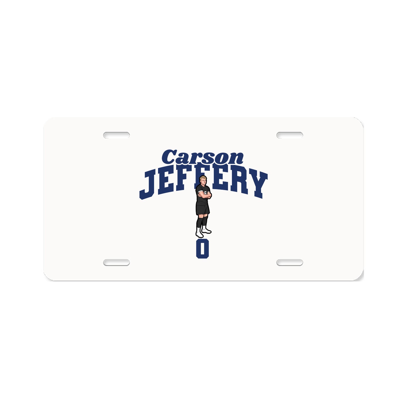 License Plate — Signature Arch in Classic