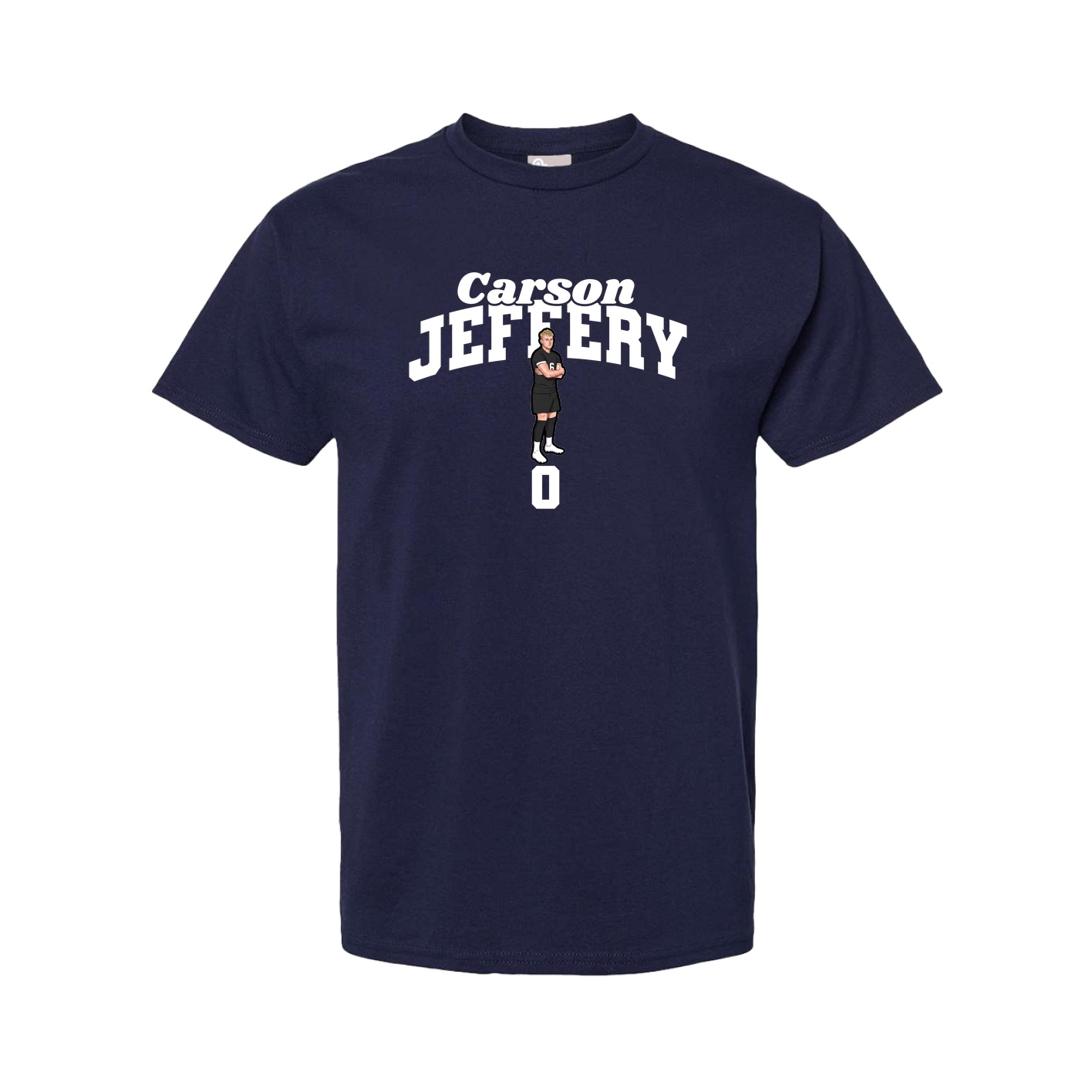 Tee — Signature Arch in Navy