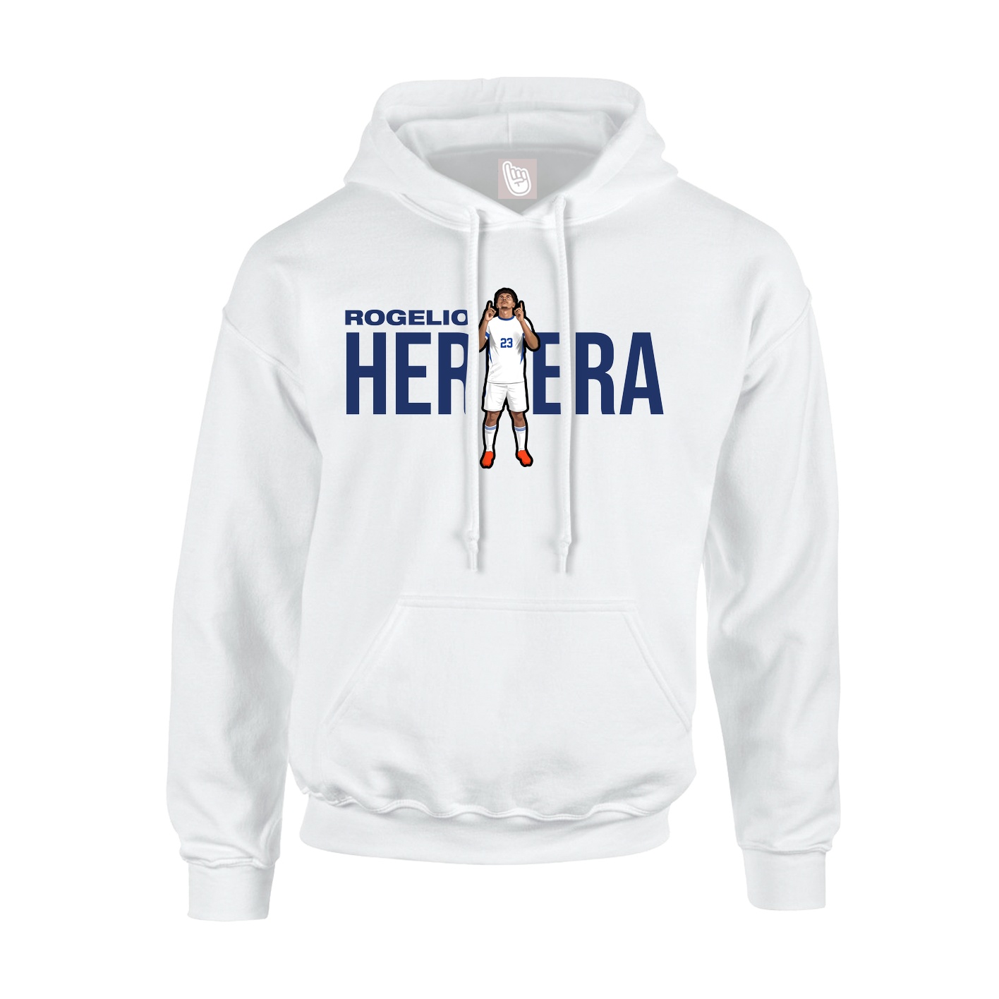 Hoodie — Player Name in White