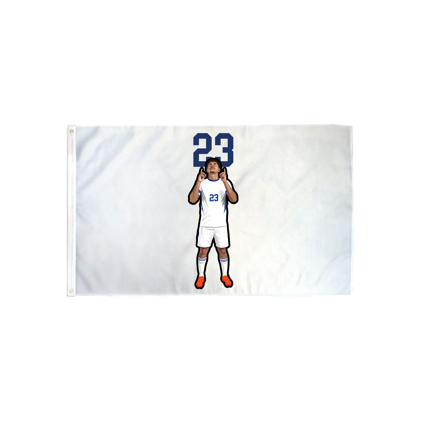 3x5 Flag — Number Top in Classic