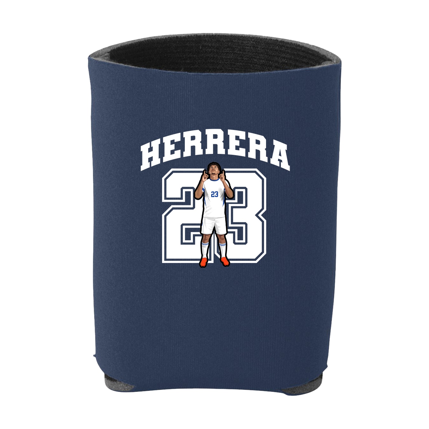 Can Holder — Number in Navy