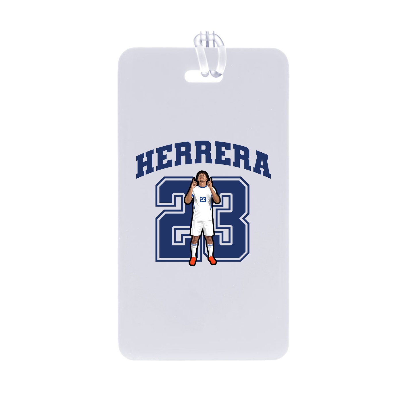 Bag Tag — Number in Classic