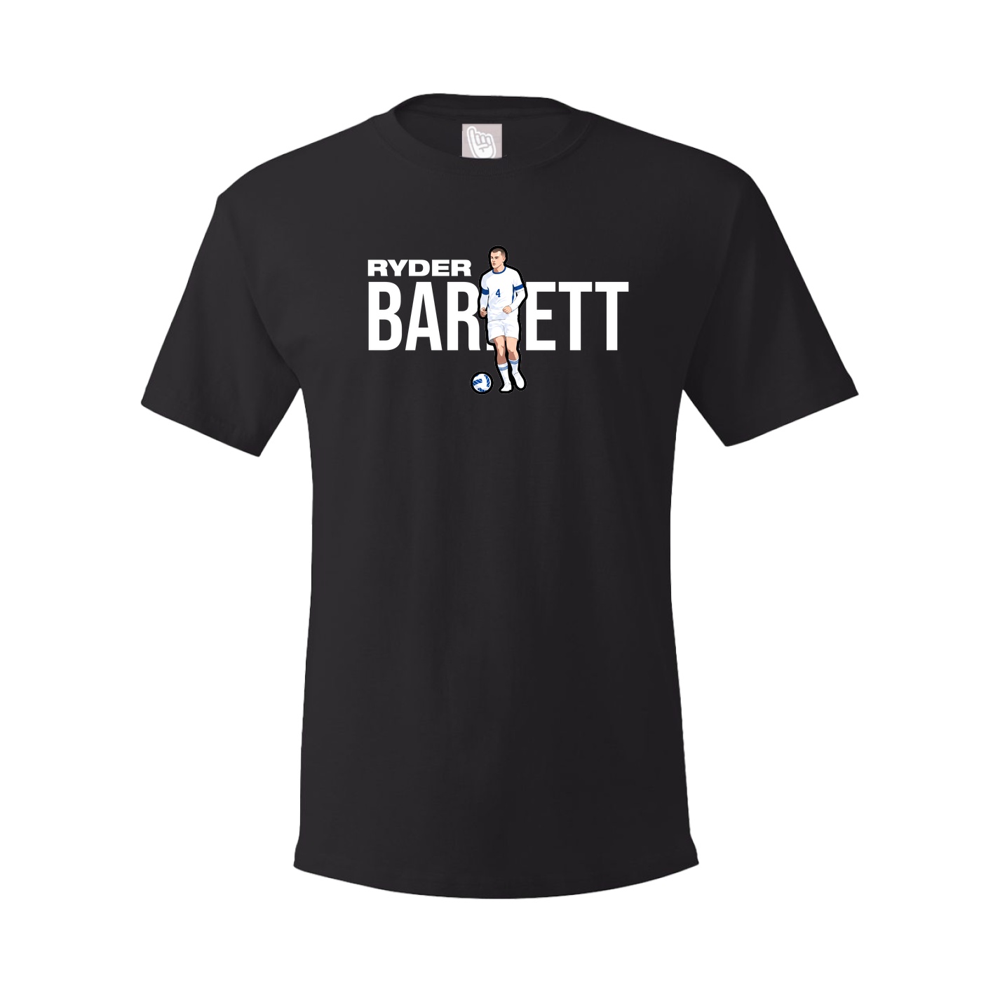 Tee — Player Name in Black