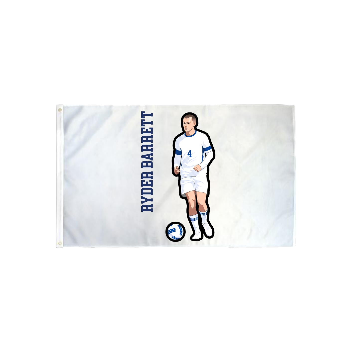 3x5 Flag — Name Vertical in Classic