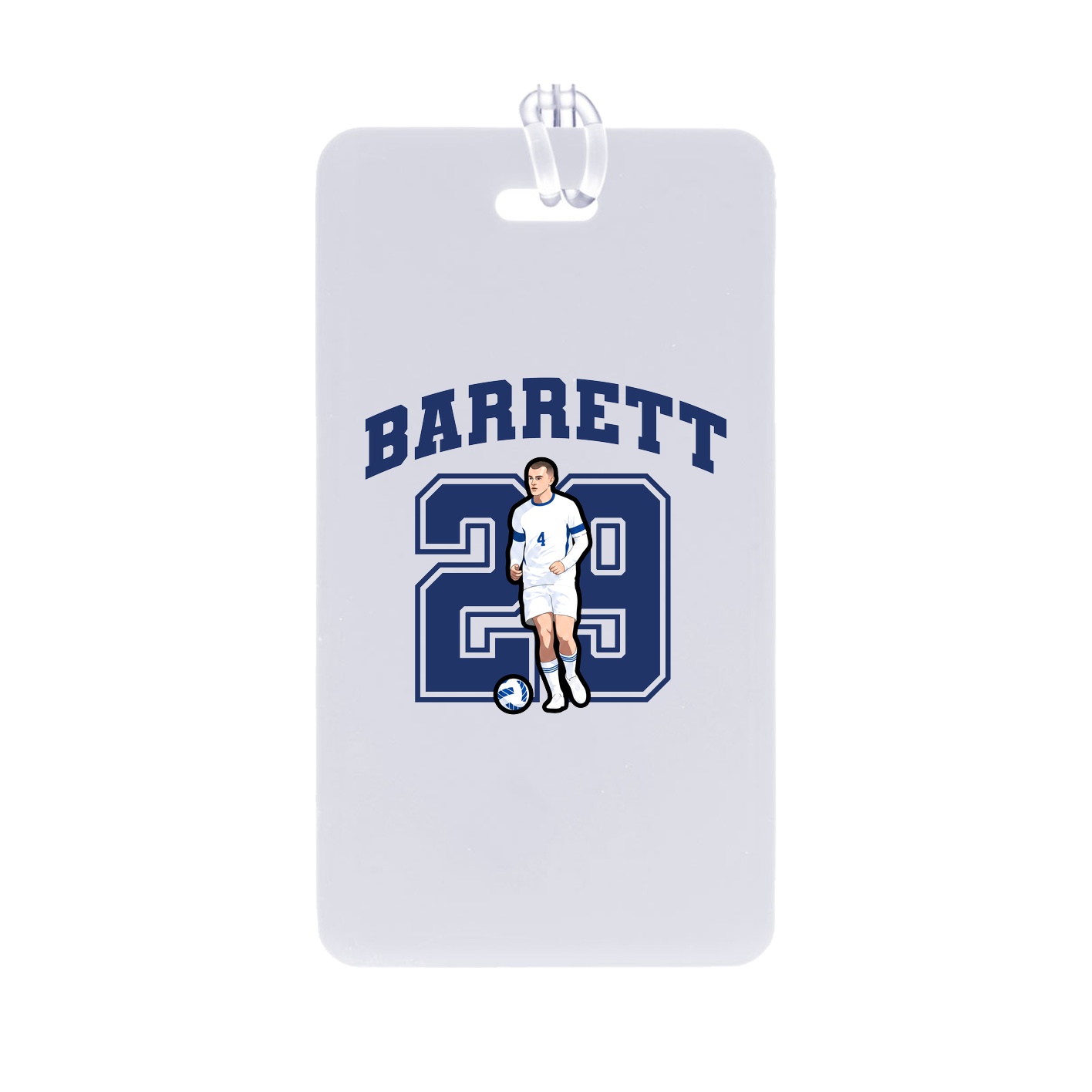 Bag Tag — Number in Classic