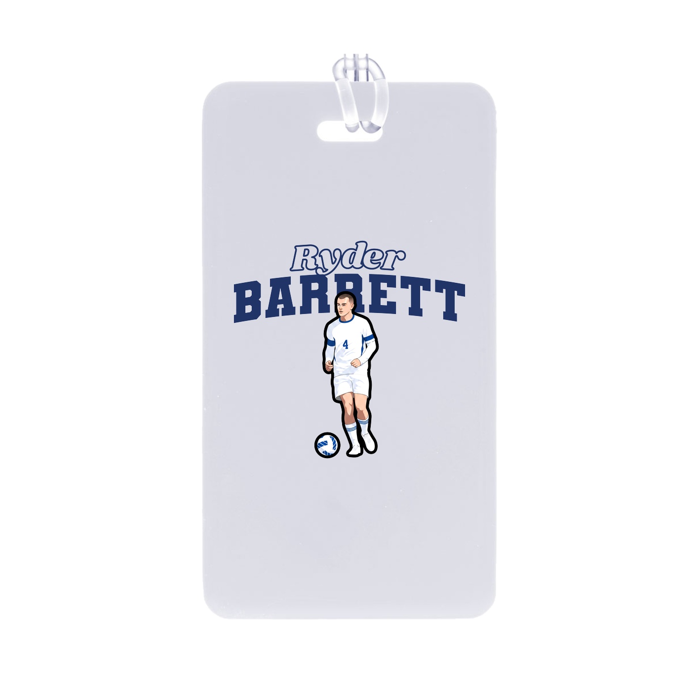 Bag Tag — Name Arch in Classic