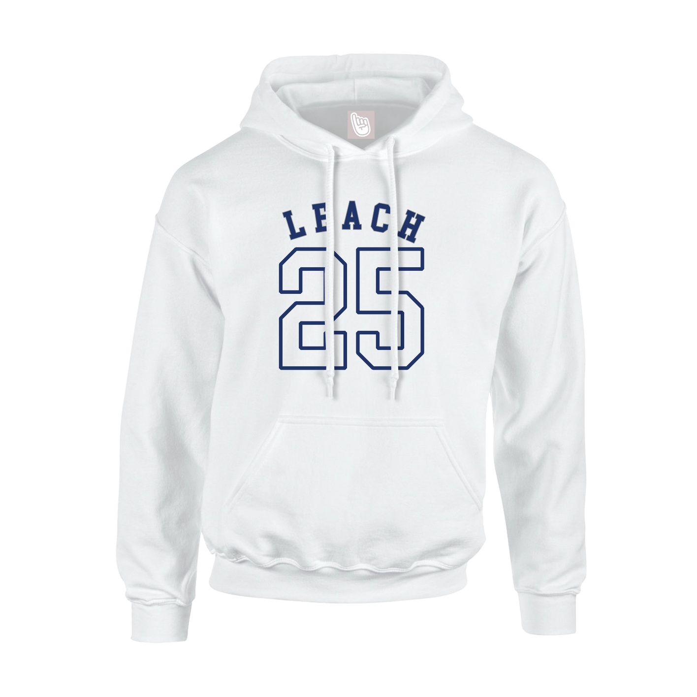 Hoodie — Shirsey Arch in White